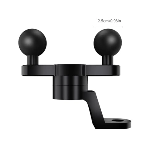 Ball Mount Base - 25mm Ball Head 0.39'' Hole