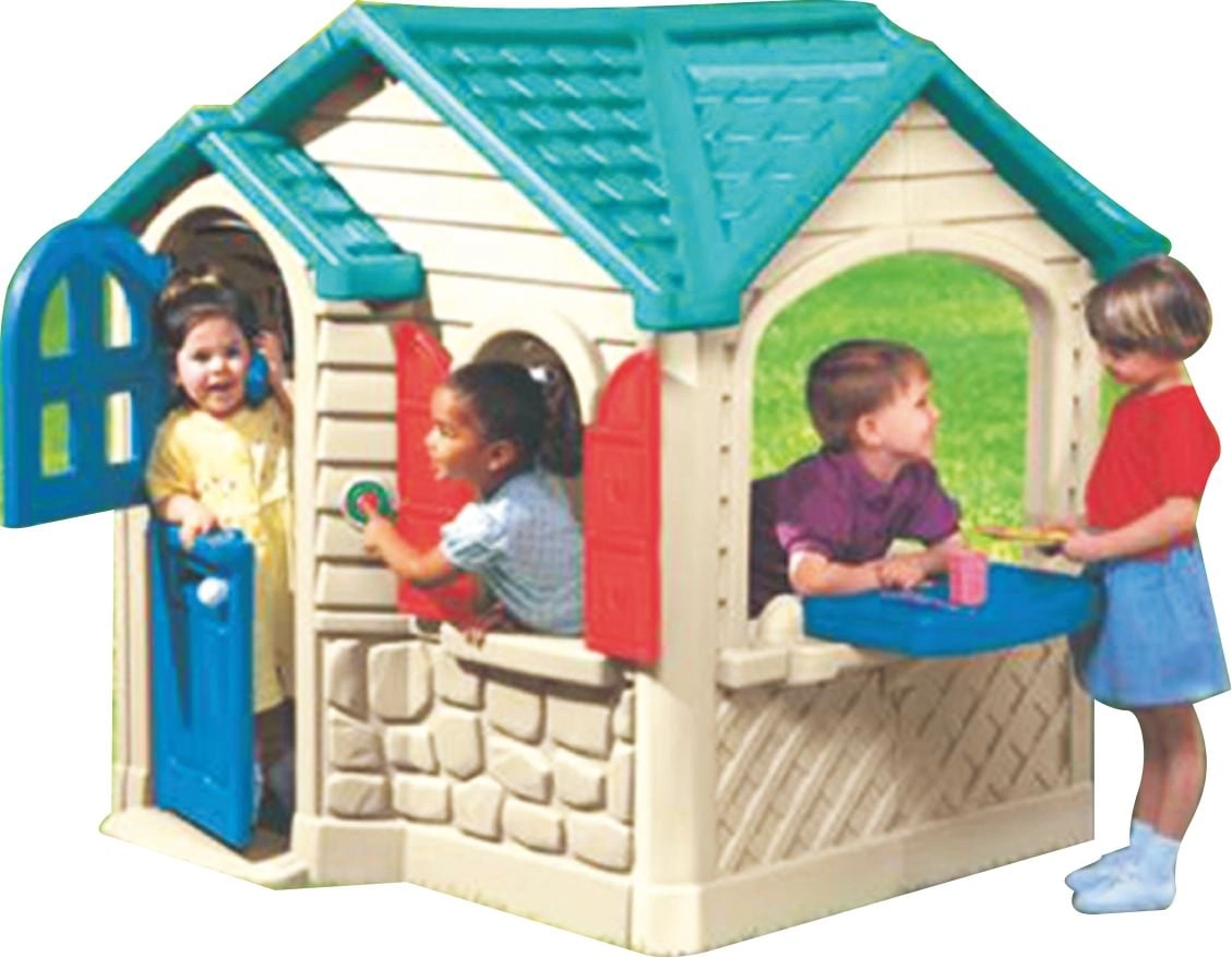 Rainbow Toys Kids Colourful Plastic House