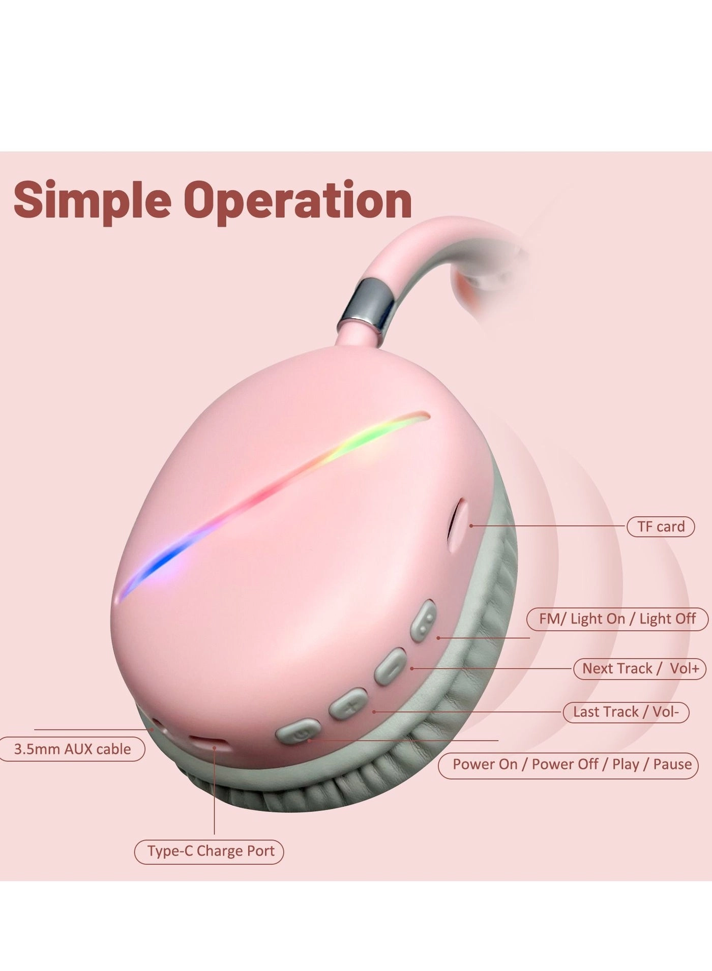 STN28 Wireless Headphone