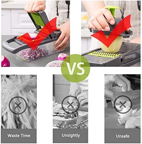 Vegetable Chopper - 7 in 1 with Container