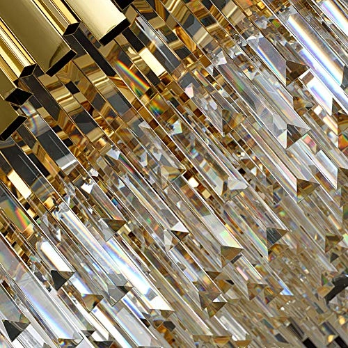 Crystal Chandelier - E14 Adjustable 60cm diameter