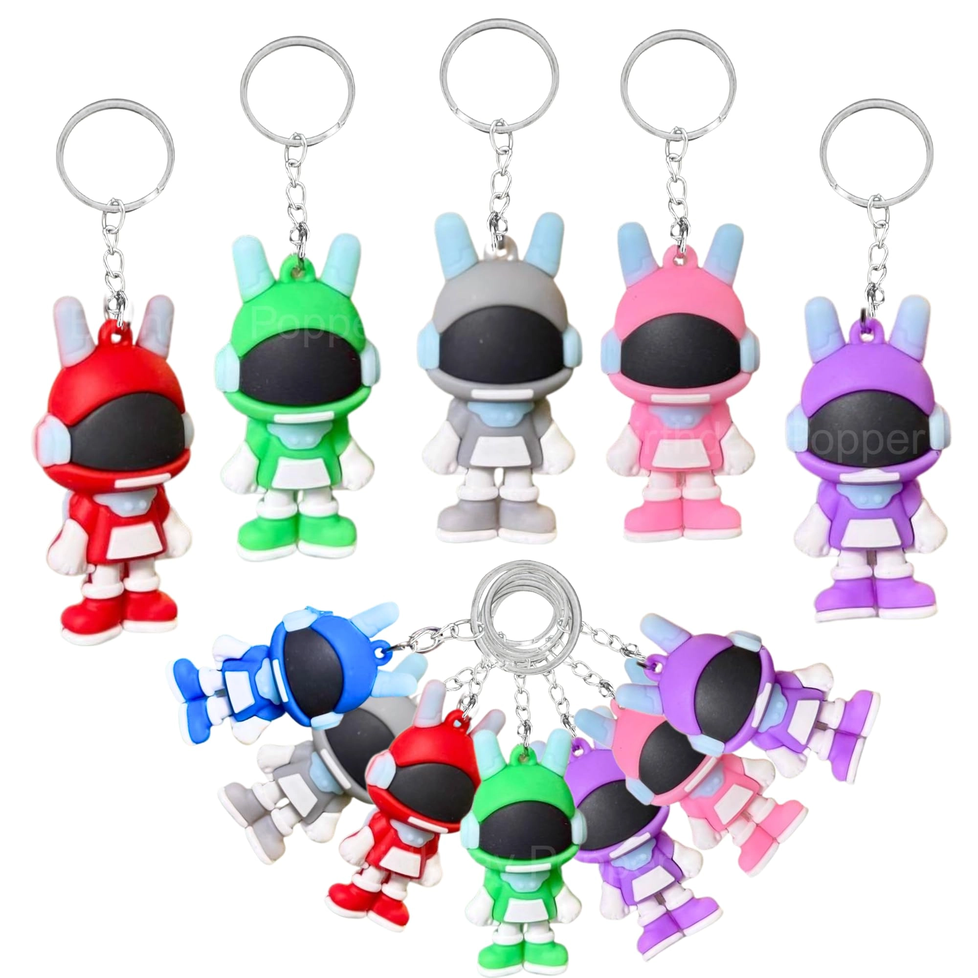 Space Theme Keychains