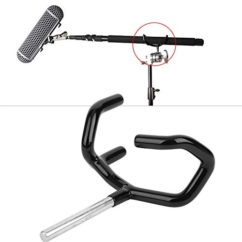 Microphone Stand - Weighted Round Base Height Adjustable Detachable