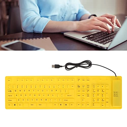 Foldable Silicone Keyboard - Wired