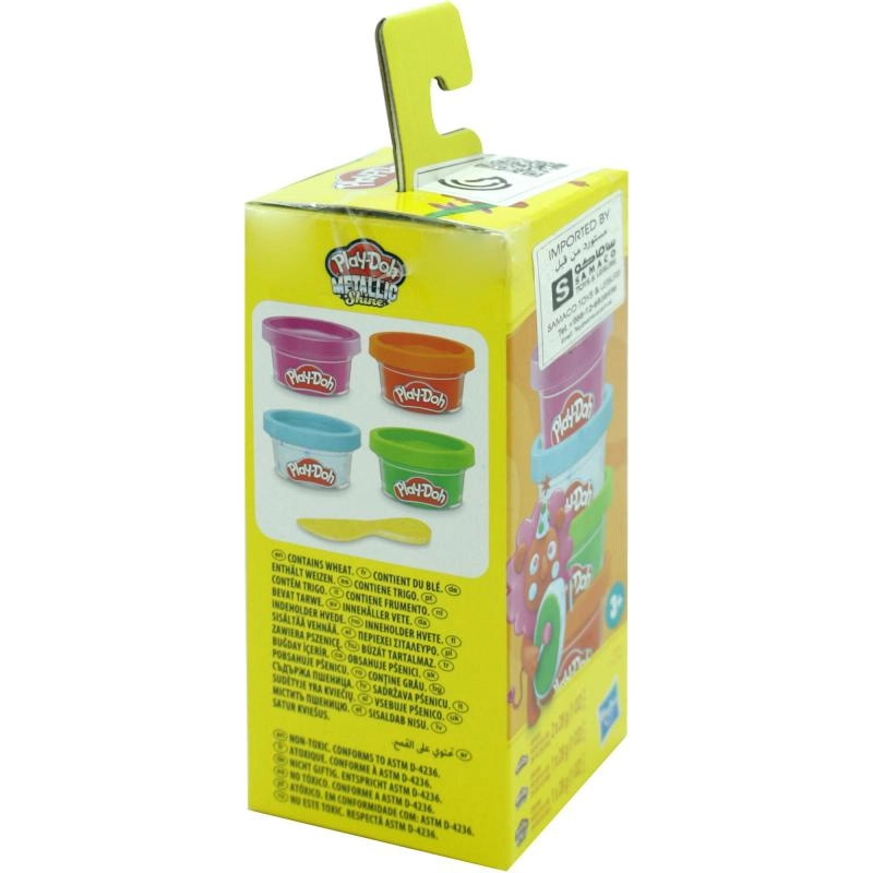 Activity Dough - Clay/Plastic 160g 4pcs.