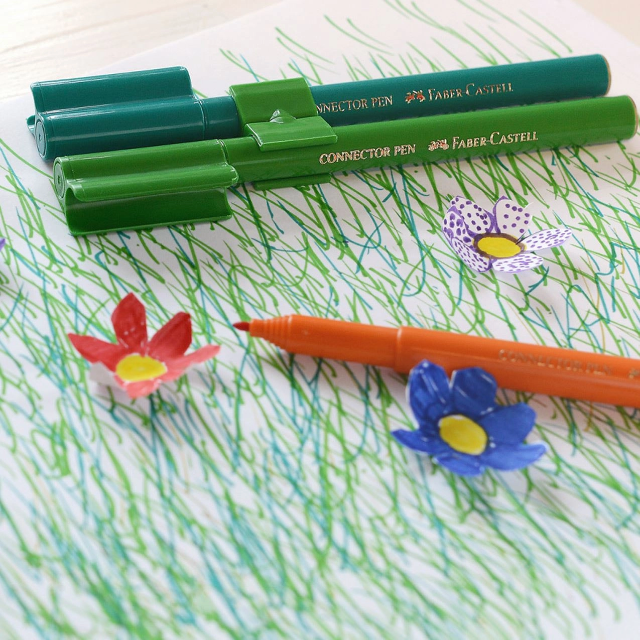 Connector Coloring Pens - 60-piece 60 Colours medium-point