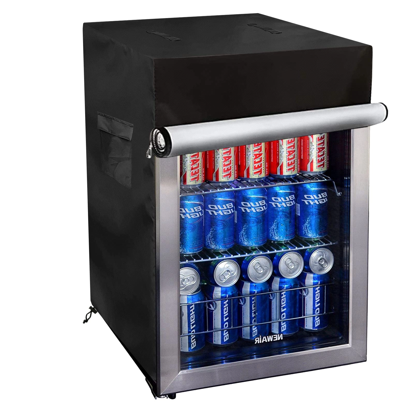 Bitubi Beverage Refrigerator Cooler Cover - 20" W x 20" D x 33" H 3.2 Cubic Feet