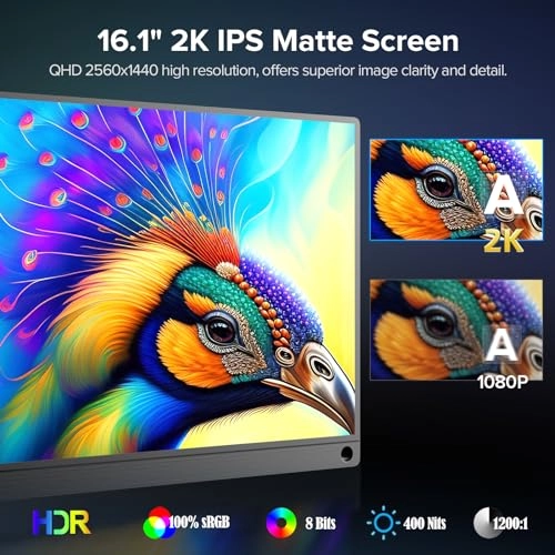 M161J05 - 16.1 Inches 2560x1440
