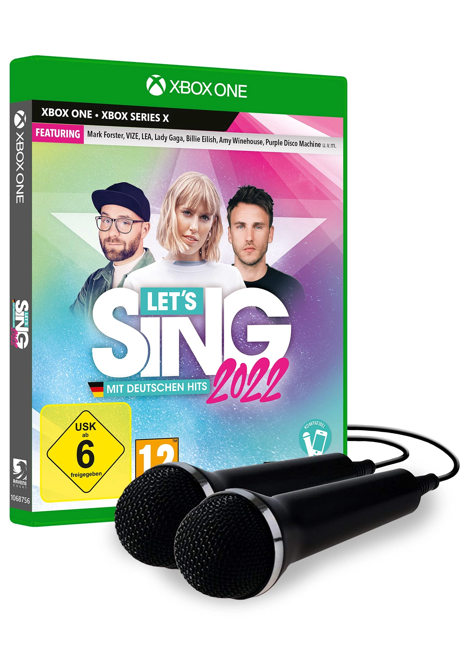 Ravenscourt Let's Sing 2022 mit deutschen Hits 2 Mics - Xbox Series X