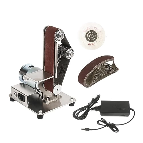 Mini Belt Sander - 7 Variable Speed 10 Sanding Belts