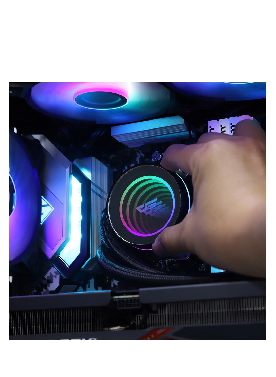 Twister DX120 V2.6 - ARGB 360 Degree Rotation 1800 RPM