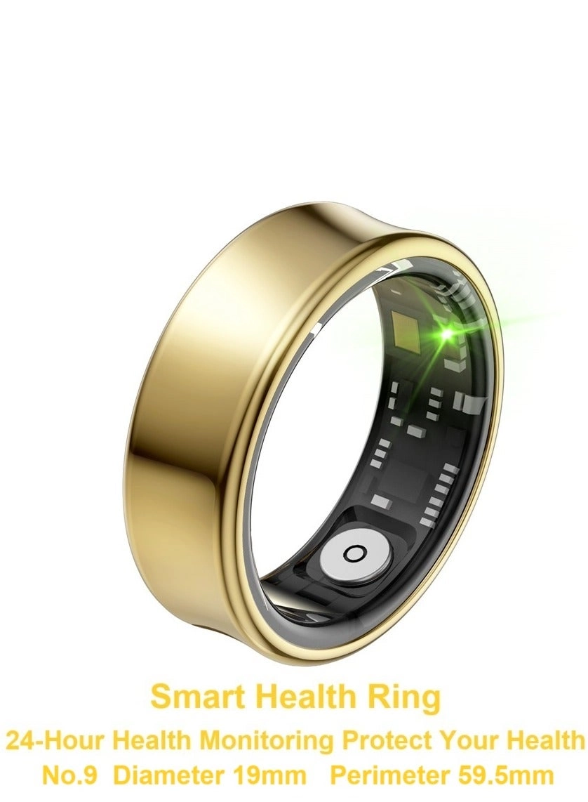 Smart Health Ring - Gold 24-hour Health Monitoring