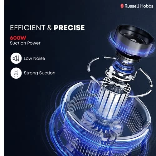 3-in-1 Handheld Corded Vacuum Cleaner - 0.6L 600W HEPA