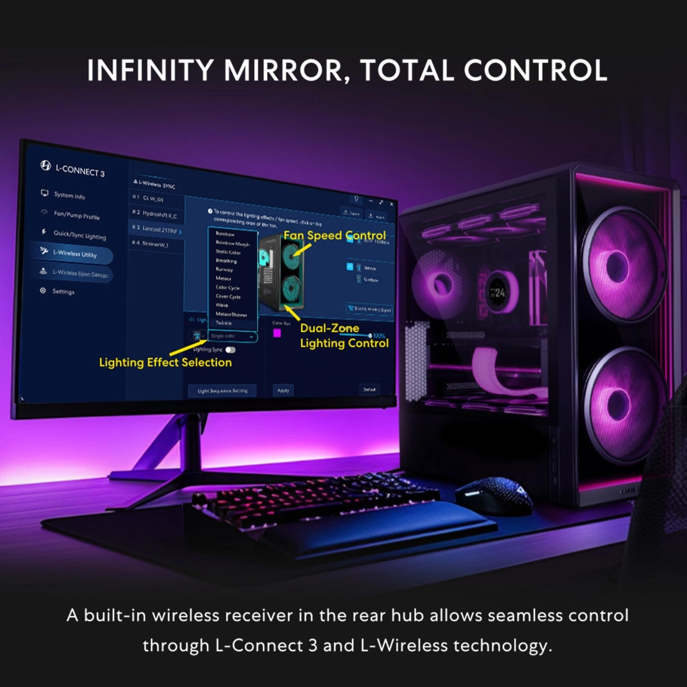 217 - Tempered Glass Side Panel Mid-tower