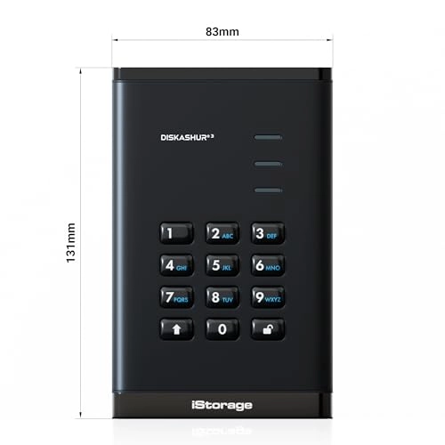 diskAshur3 - 1TB 2.5-inch HDD