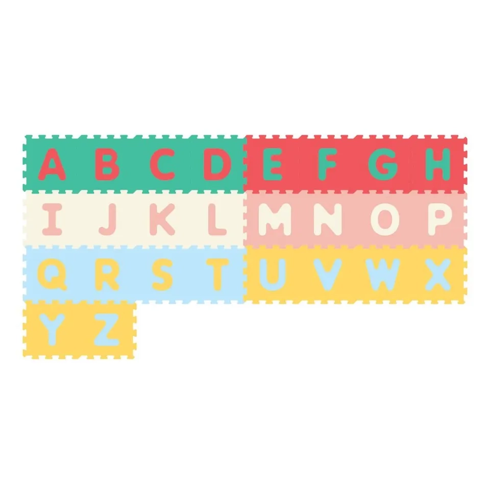 Antibacterial Alphabet Puzzle Mat - 10 Months 26pc
