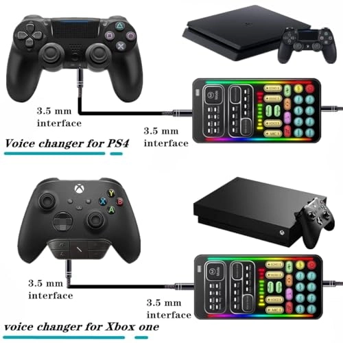 Voice Changer 3.5mm-Mini-Jack Microphone