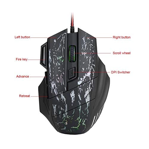RGB Gaming Mouse - USB