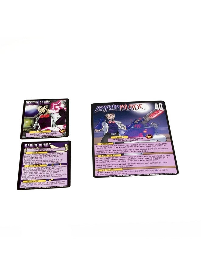 Sentinels of The Multiverse: Oversized Villain Character Cards