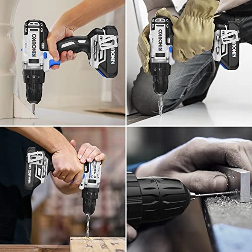 Cordless Impact Drill - 2000mAh 20V