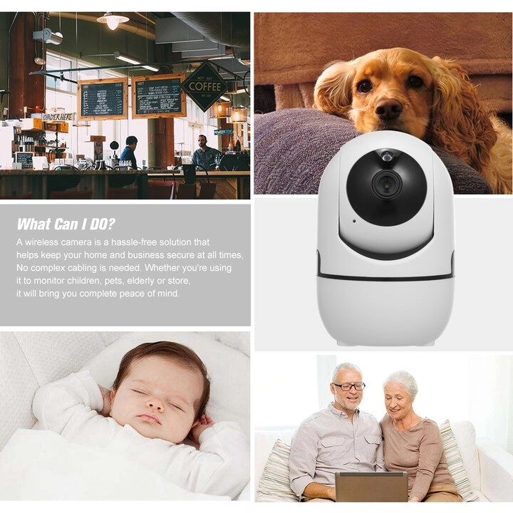 Generic 1080P WiFi Camera - Baby Monitor Motion Detection 2-way Audio