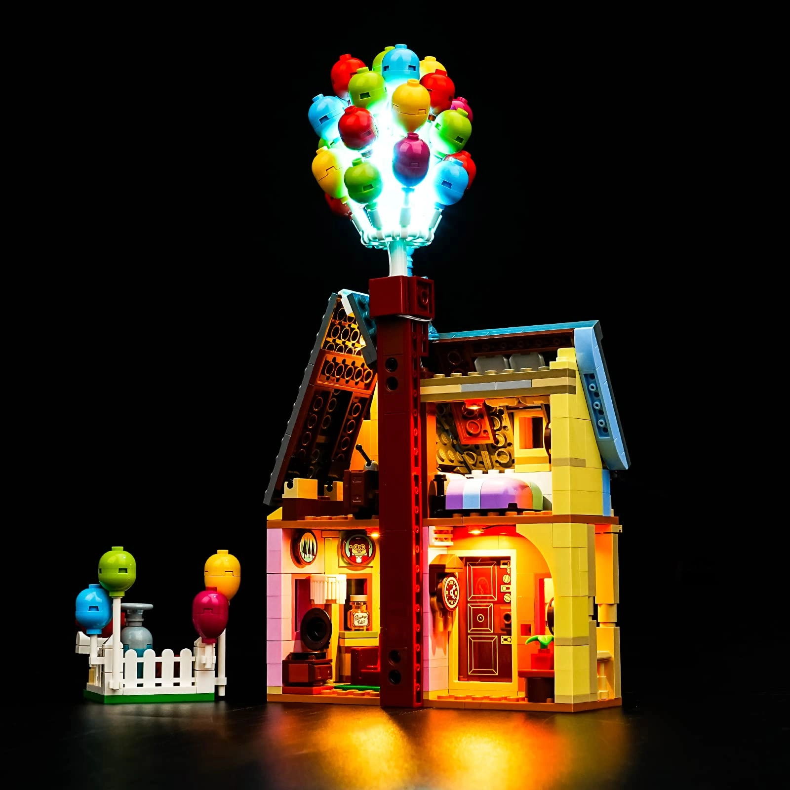BrickBling Up House 43217 - White 10 LEDs USB