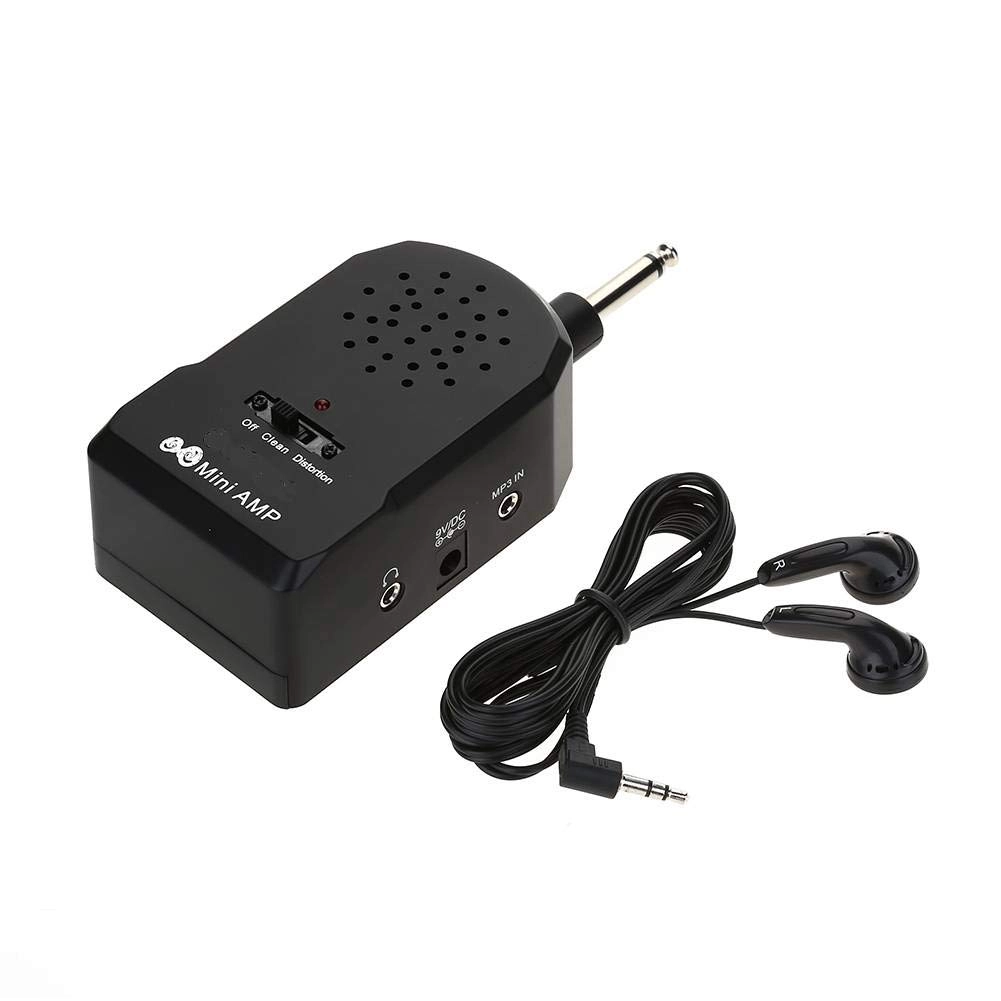 LSHSR Guitar Headphone Amplifier - Mini Portable 2W