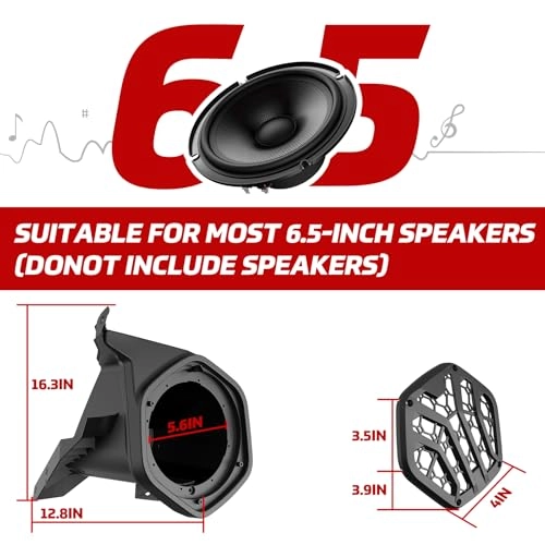 Rear Speaker Pods - 2PCS