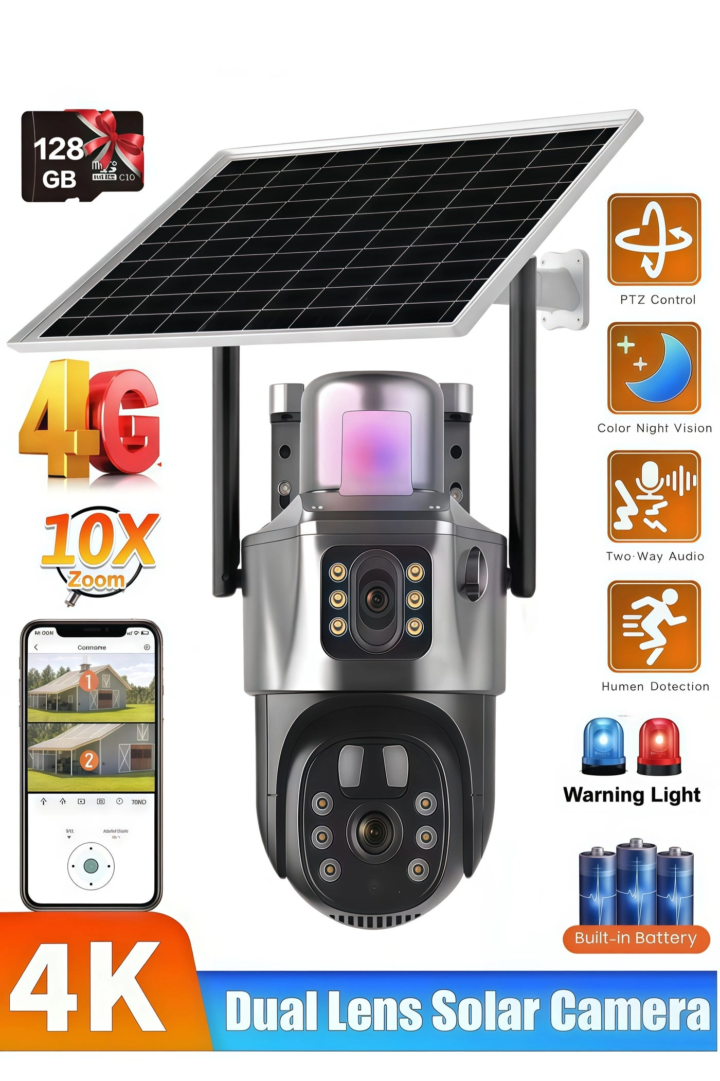 Solar Camera 4K
