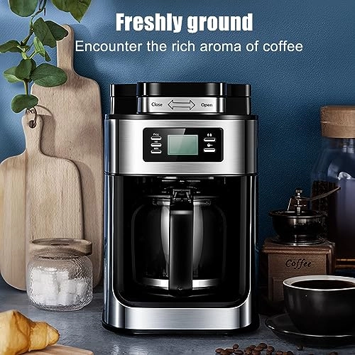 BH - Programmable Keep Warm Built-In Burr Grinder