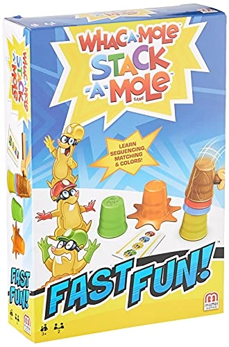 Fast Fun Whac-A-Mole Stack-A-Mole