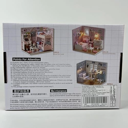 Miniature Dollhouse Kit - Holiday Time 0.04
