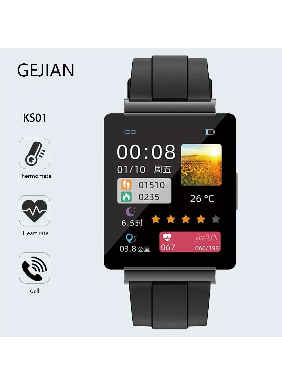 NFC Smart Watch Stainless Steel