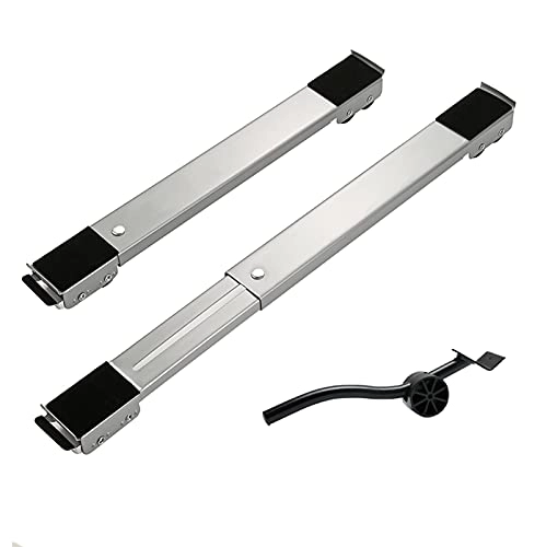 Washing Machine Base - Silver Adjustable 45-70cm