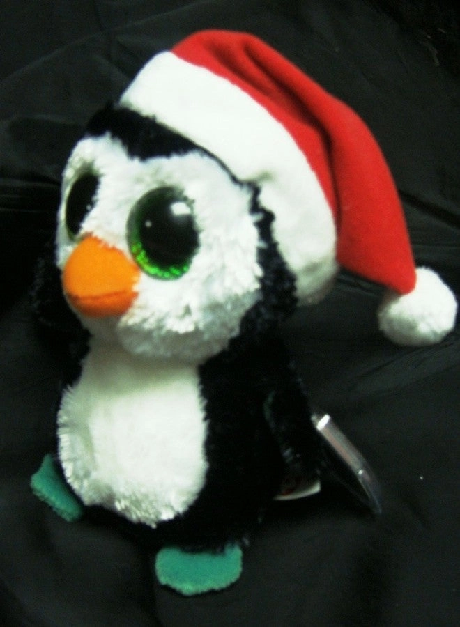 Igloo the Penguin Beanie Boo-Mint 15.24 cm Santa Hat Mint Tags