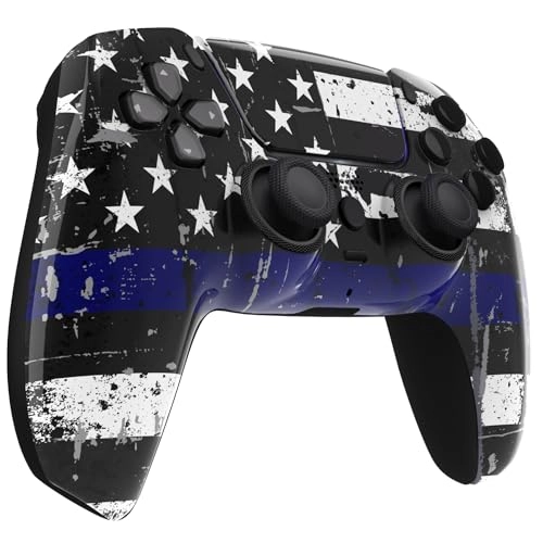 Wireless Controller - Blue & Purple Swirl