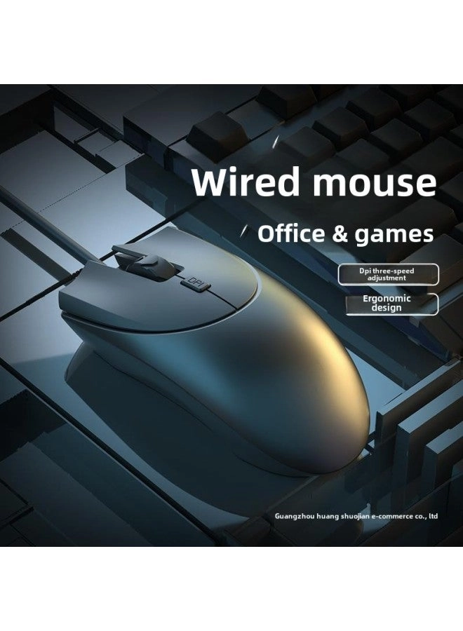 Silent USB Mouse - Wired