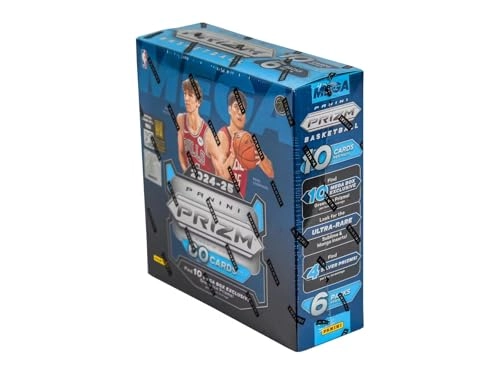Prizm Basketball Hobby Mega Box - Green Ice 6 Packs 10 Cards per Pack
