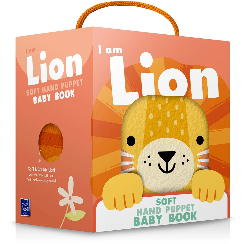 Yoyo Books Soft Hand Puppet Lion Cloth Book