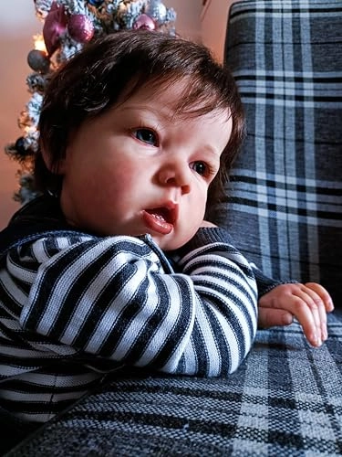 Liam Reborn Baby Doll - 20 inch Vinyl Boy Blonde Hair Ages 3+