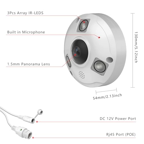 12mp fisheye camera