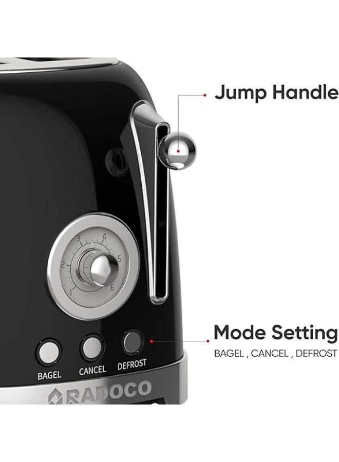 Retro Style Toaster - 2-Slice