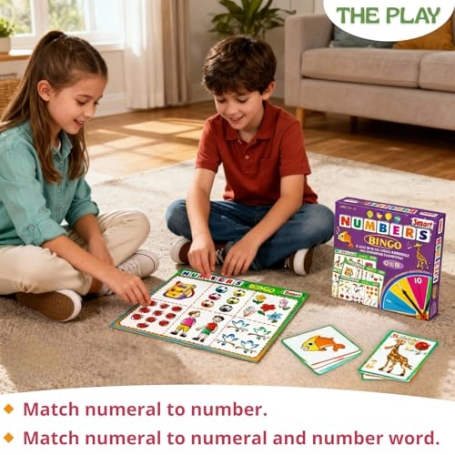 Smart Numbers Bingo - 3 years and up