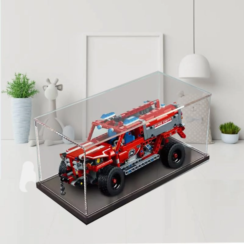 LEGO Technic 42075 Display Case - Black Bottom 13.77x5.90x5.90in.