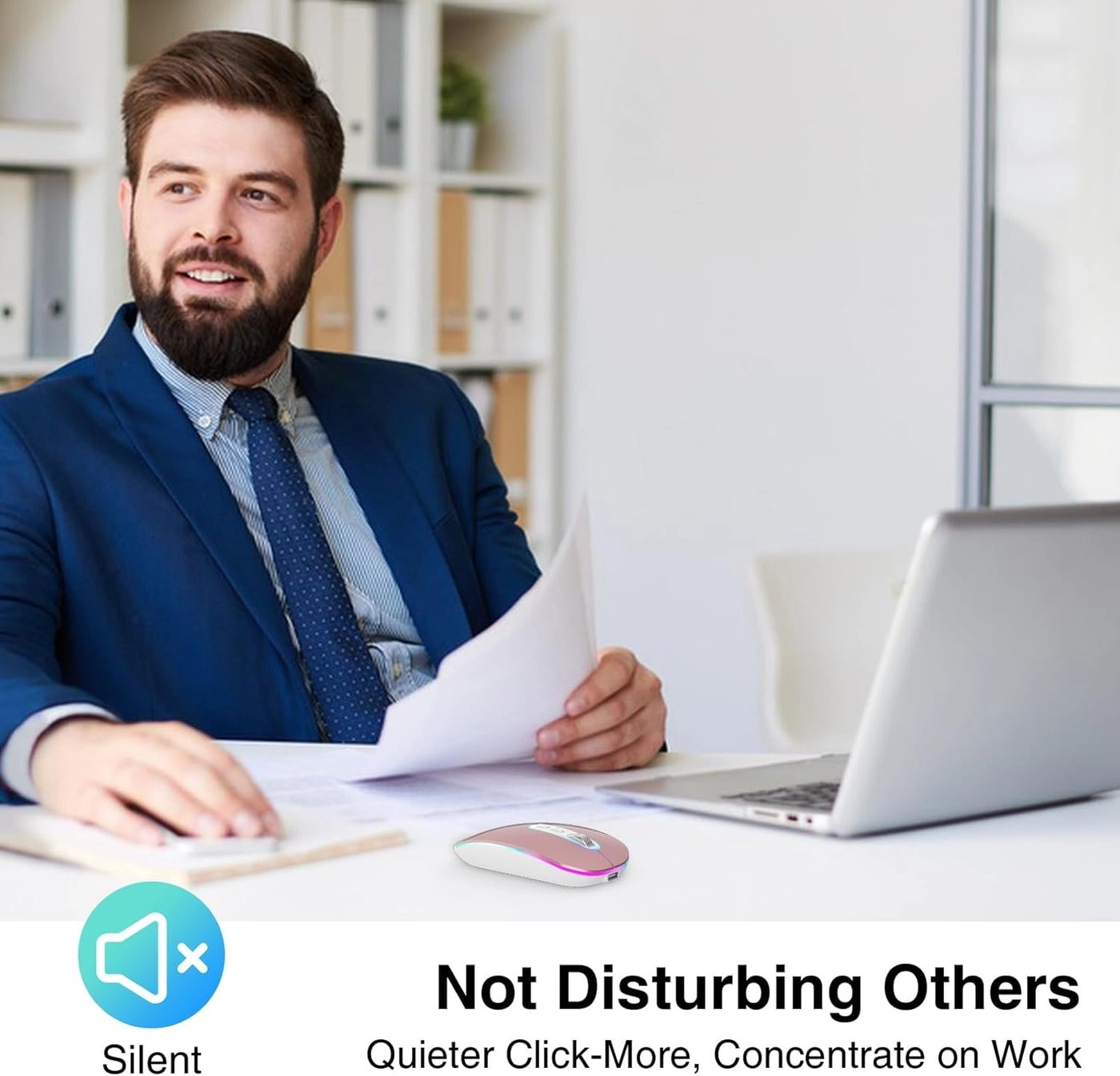 Dual Mode Mouse - Wireless