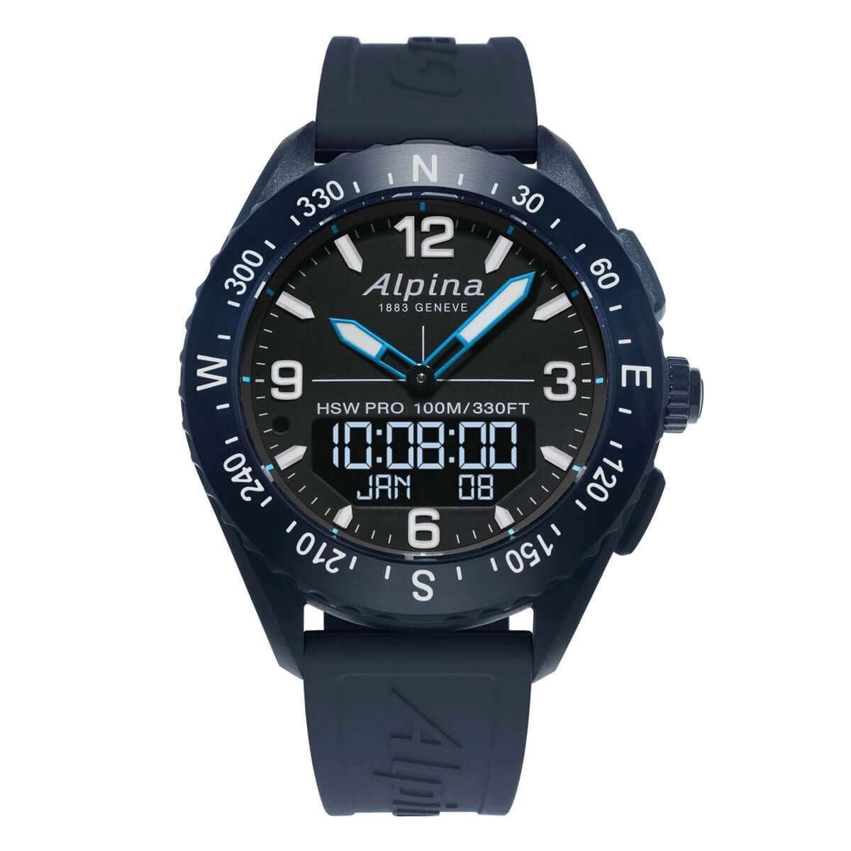 Alpina AlpinerX HSW 46mm Rubber