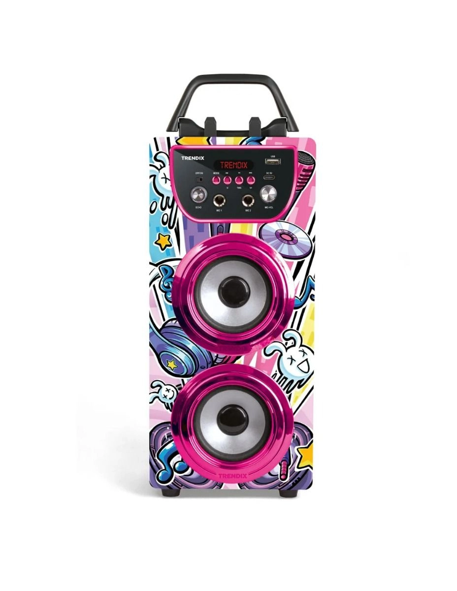 Trendix Karaoke Machine - Two microphones 10W speaker Bluetooth