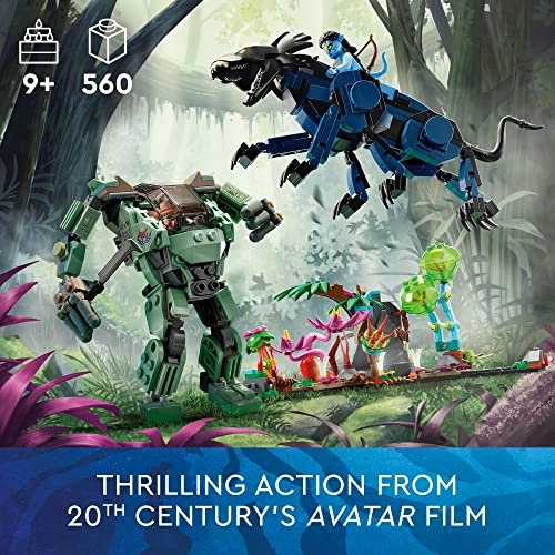 Avatar Neytiri & Thanator vs. AMP Suit Quaritch (75571)