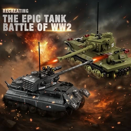 WW2 Army Tank (BuildingBlock) - WW2