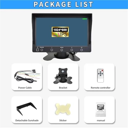 AHD Monitor - 7 inch